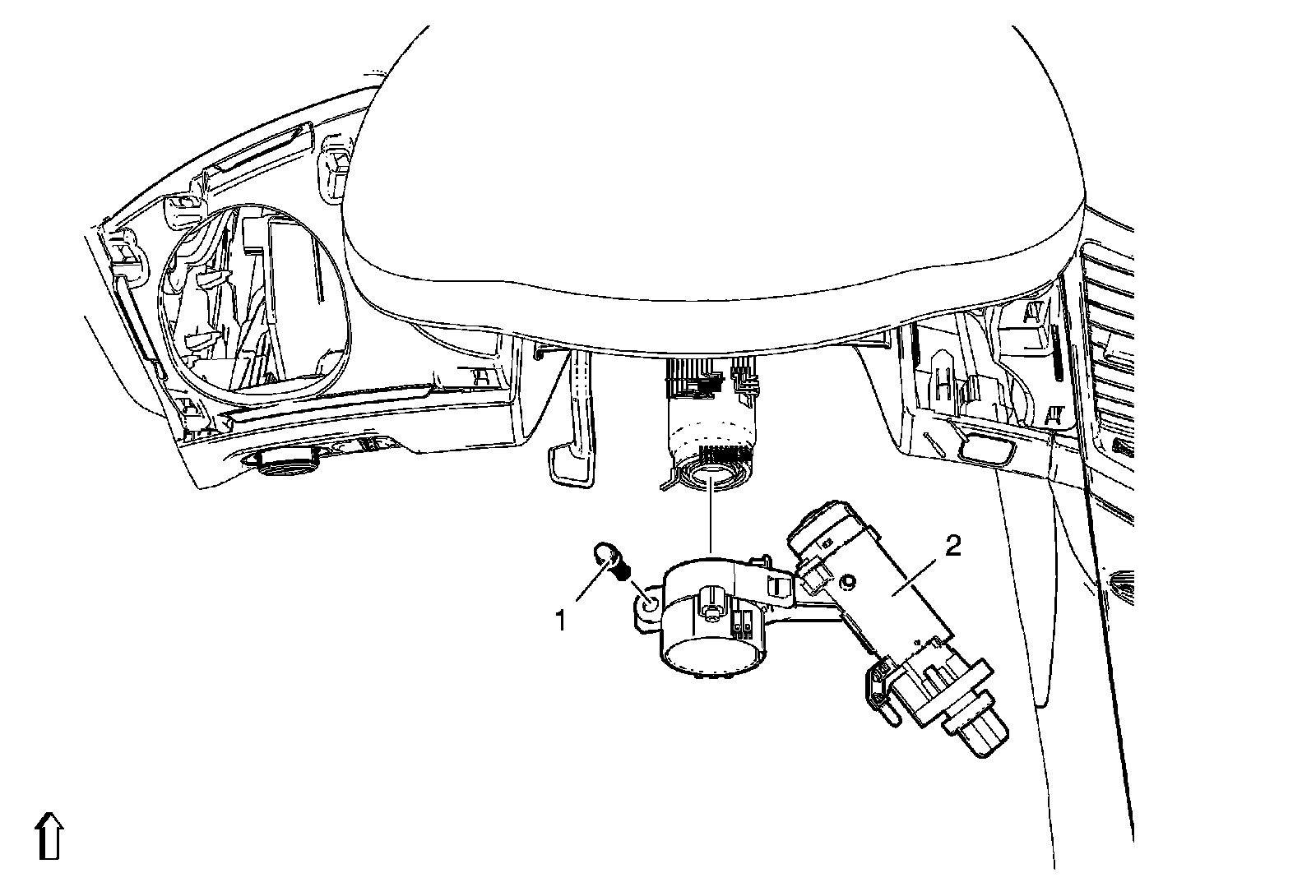 Factory diagram — Ignition Switch