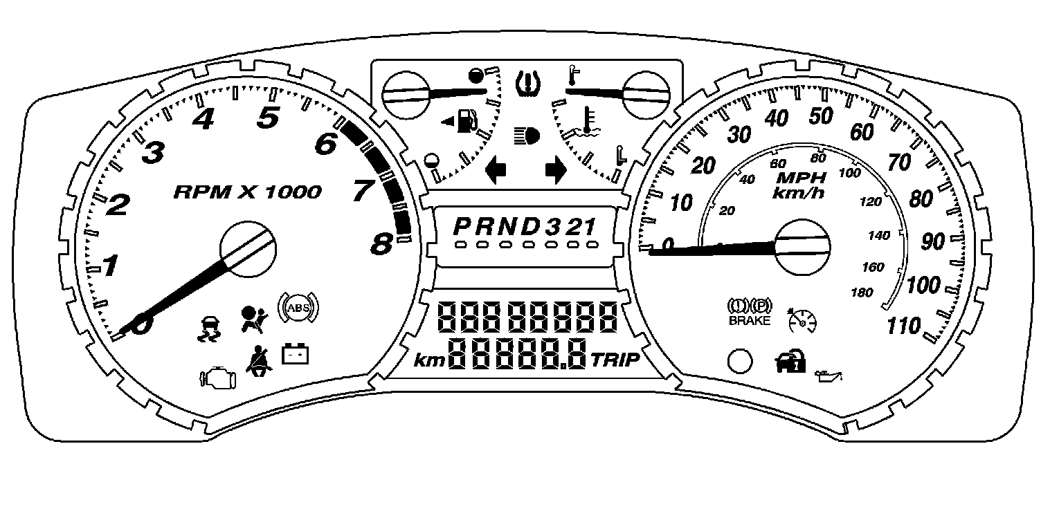 Factory diagram — Instrument Cluster / Carrier