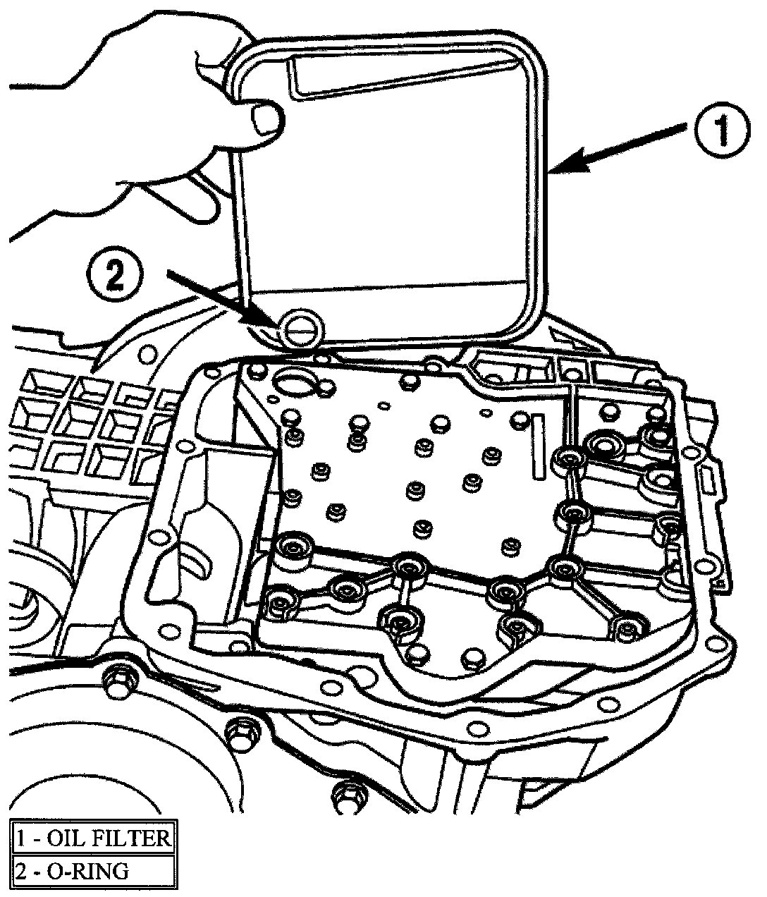 Factory diagram — Fluid Filter - A/T