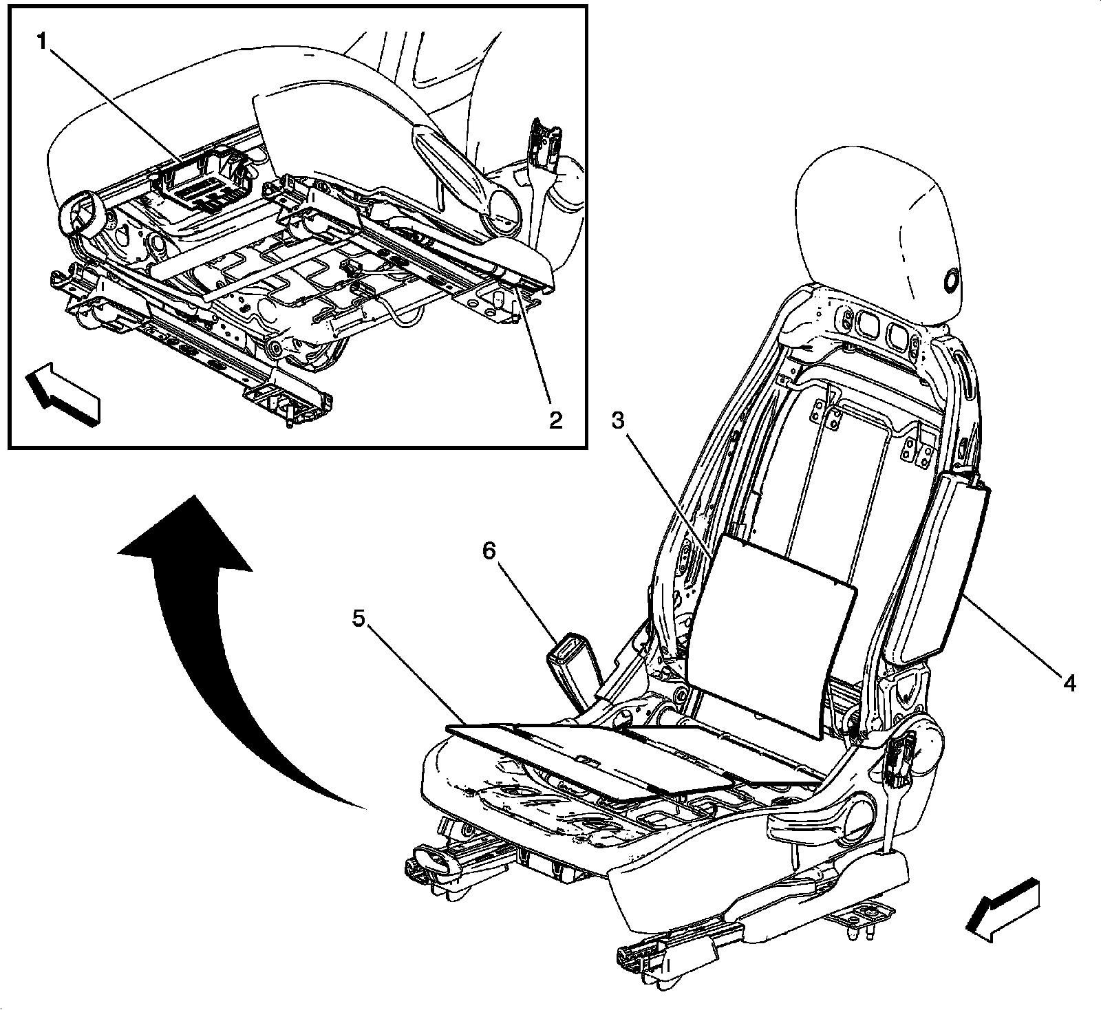 Factory diagram — Seat Temperature Element