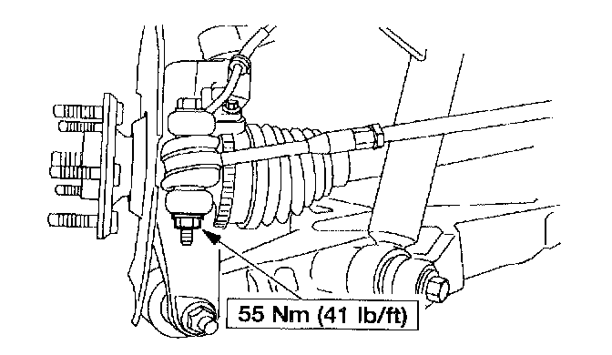 Factory diagram — Rear Knuckle Alignment Link