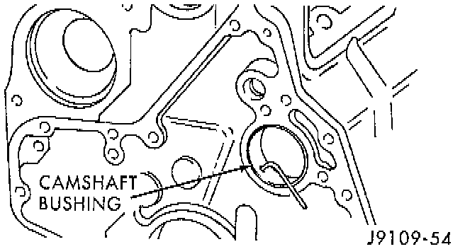 Factory diagram — Camshaft Bearing