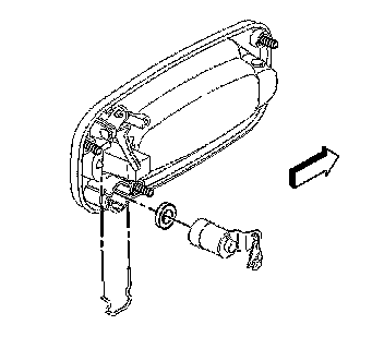 Factory diagram — Door Lock Cylinder