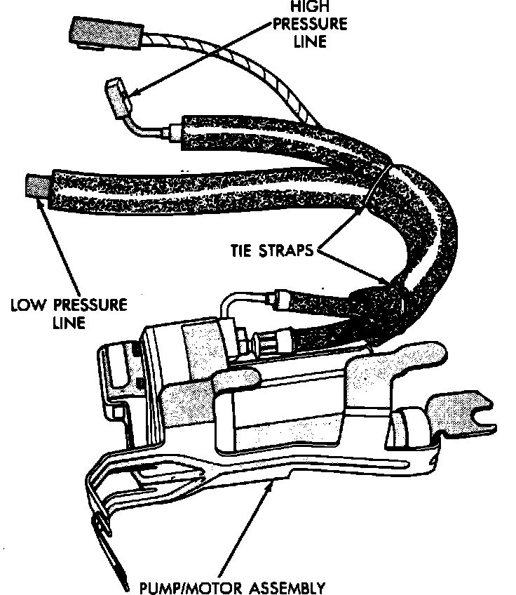 Factory diagram — Brake Hose/Line