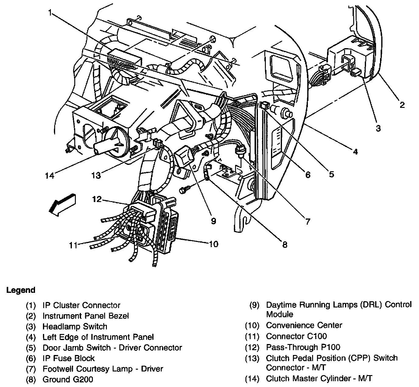 Factory diagram — Manual Transmission/Transaxle