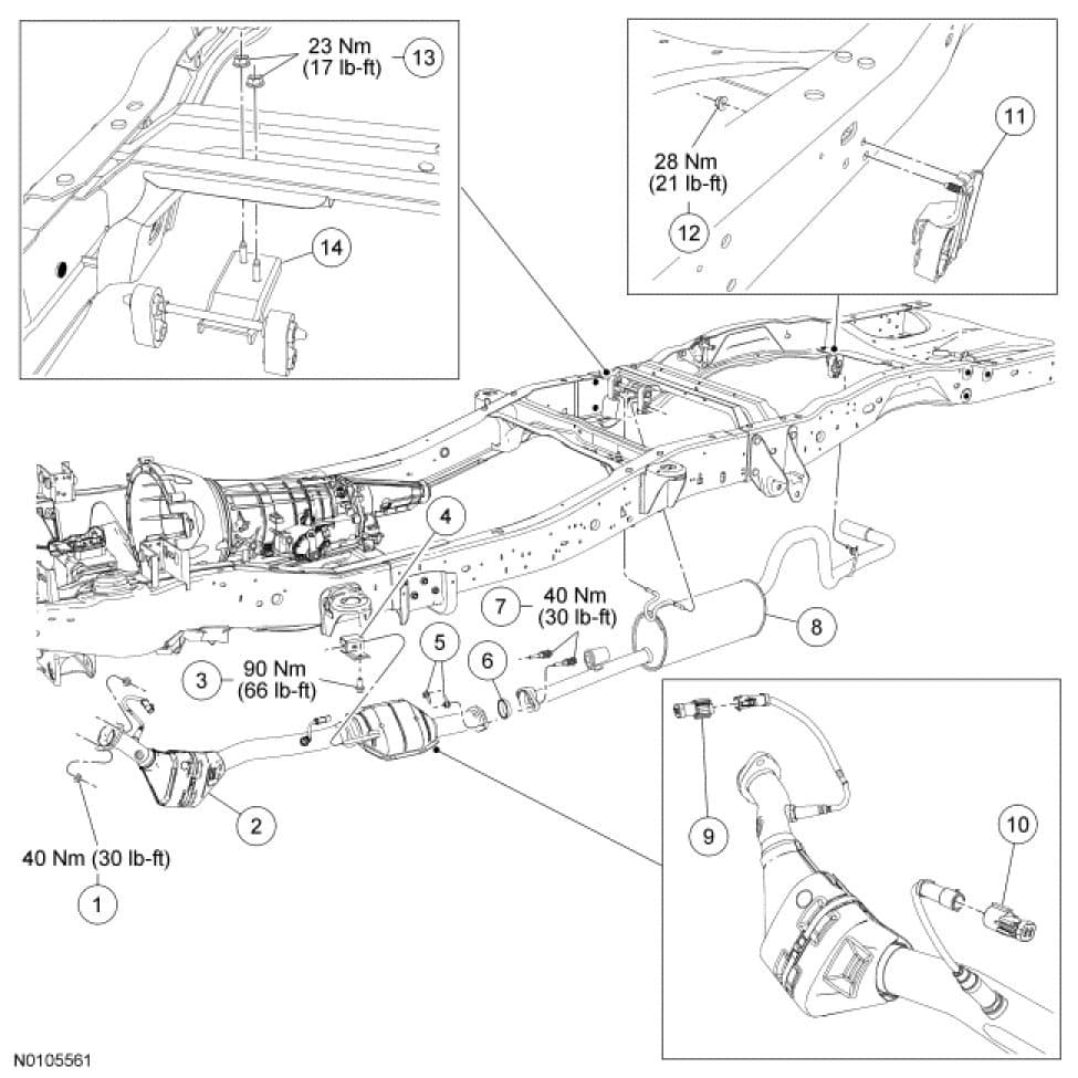 Factory diagram — Muffler