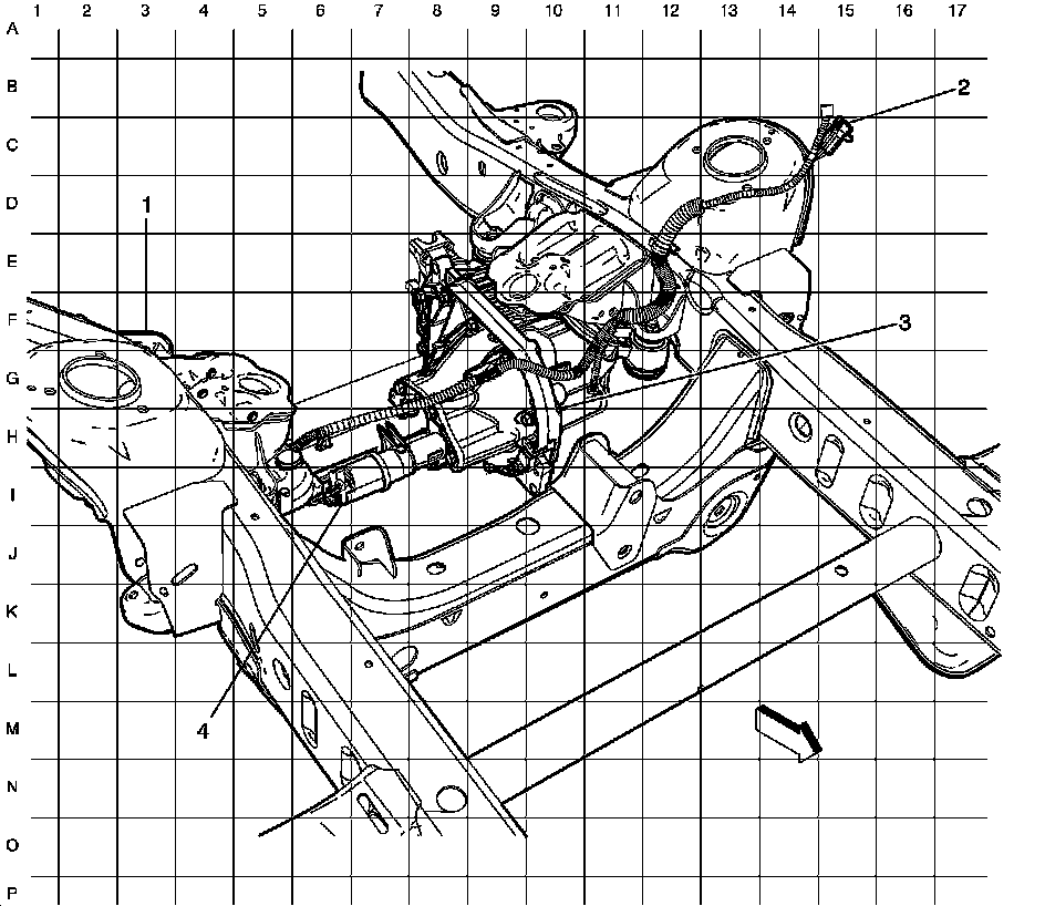 Factory diagram — Transfer Case Actuator