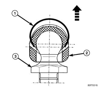Factory diagram — Trunk / Liftgate Shock / Support