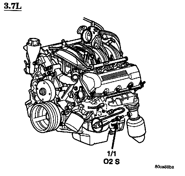 Factory diagram — Oxygen Sensor