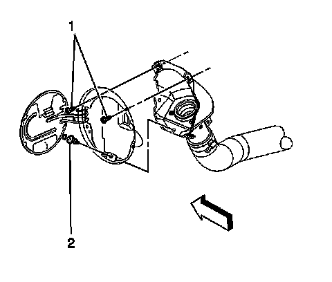 Factory diagram — Fuel Filler Hose