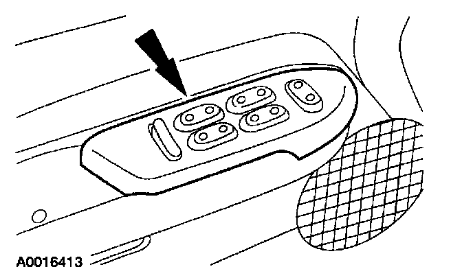 Factory diagram — Power Window Switch