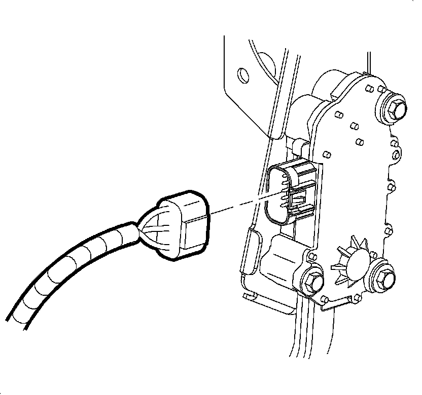 Factory diagram — Accelerator Pedal Position Sensor