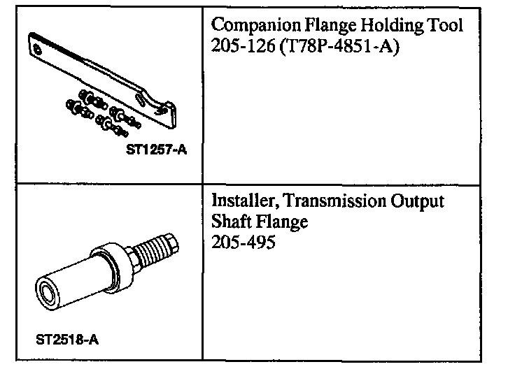Factory diagram — Output Shaft