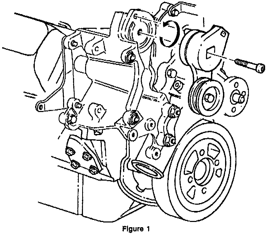 Factory diagram — Drive Belt