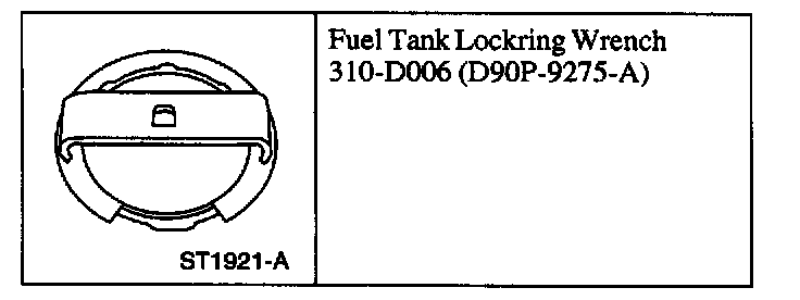 Factory diagram — Fuel Gauge Sender