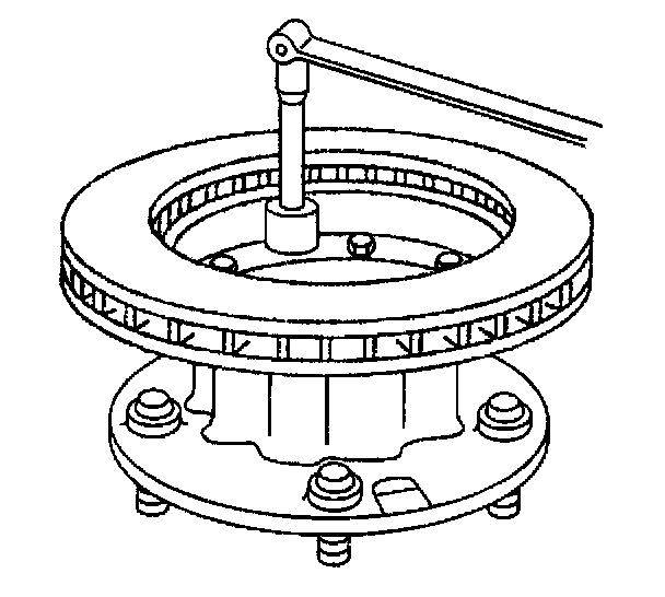 Factory diagram — Brake Rotor Replacement