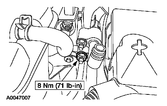 Factory diagram — Hose/Line HVAC