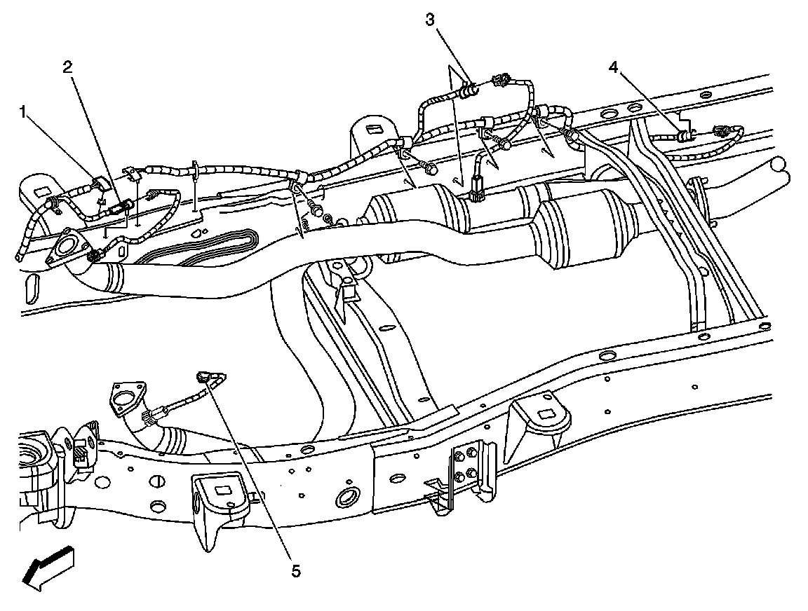 Factory diagram — Oxygen Sensor