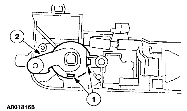 Factory diagram — Door Lock Cylinder