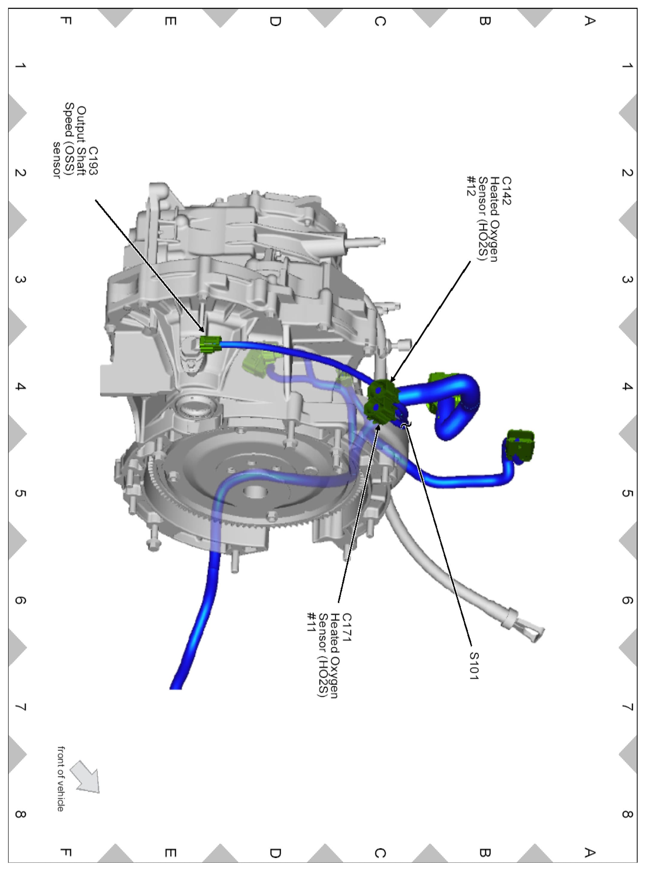 Factory diagram — Oxygen Sensor