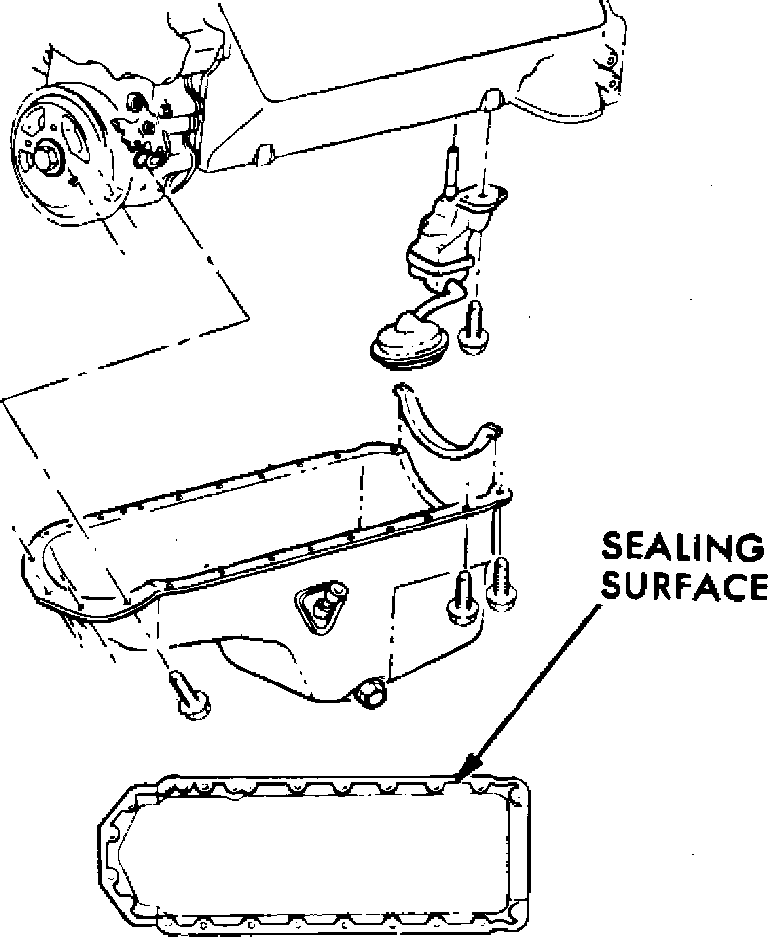 Factory diagram — Oil Pan