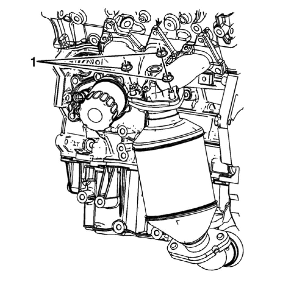 Factory diagram — Catalytic Converter