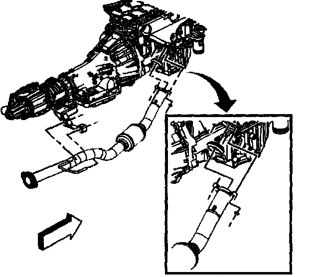 Factory diagram — Catalytic Converter