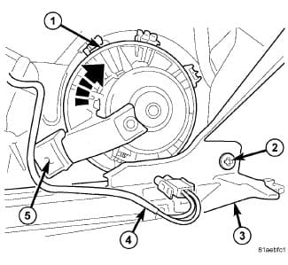 Factory diagram — Blower Motor