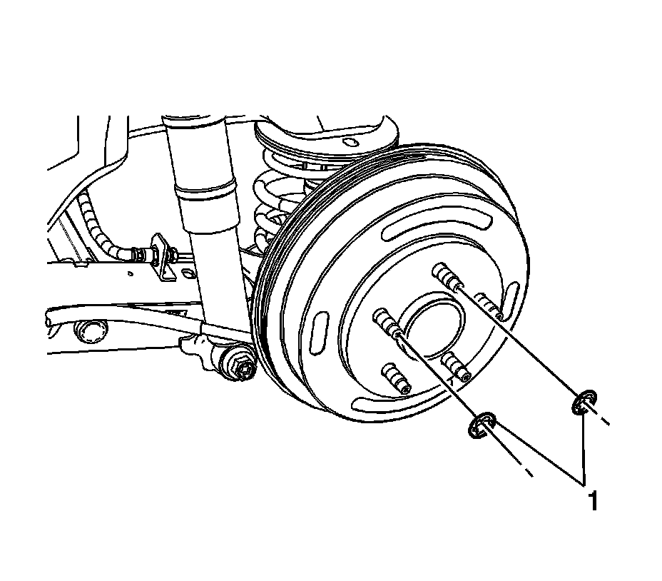 Factory diagram — Brake Drum