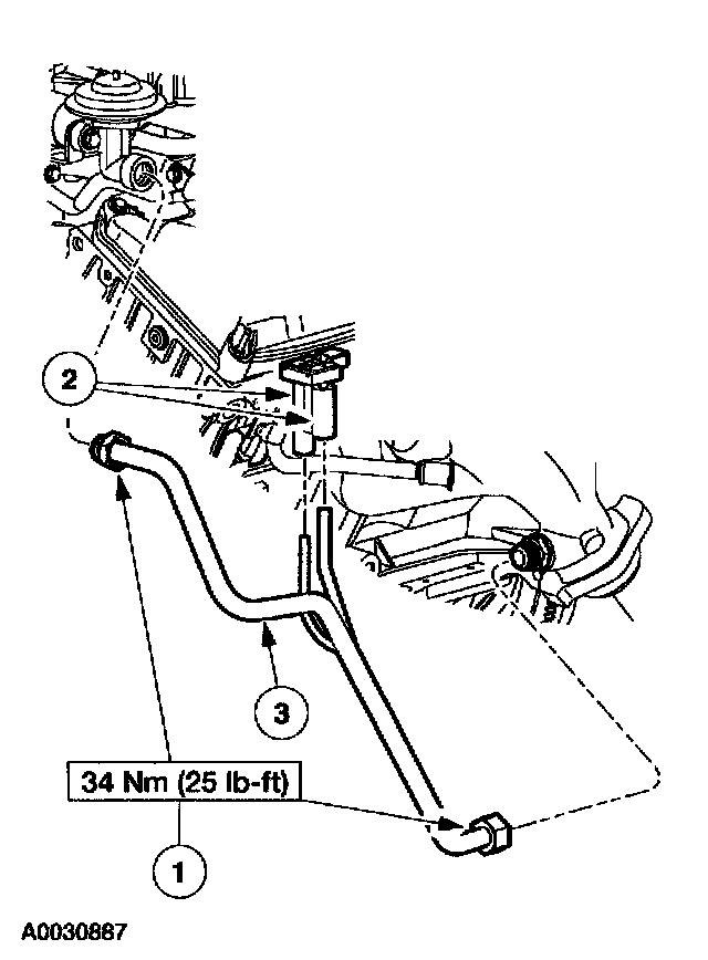 Factory diagram — EGR Tube