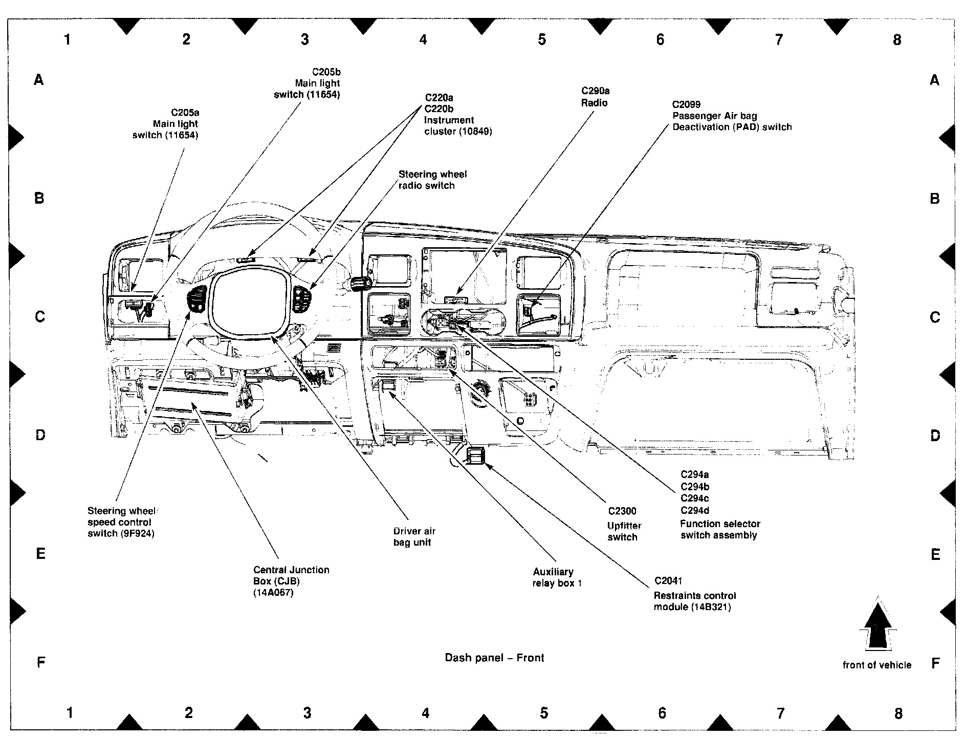 Factory diagram — Horn Relay