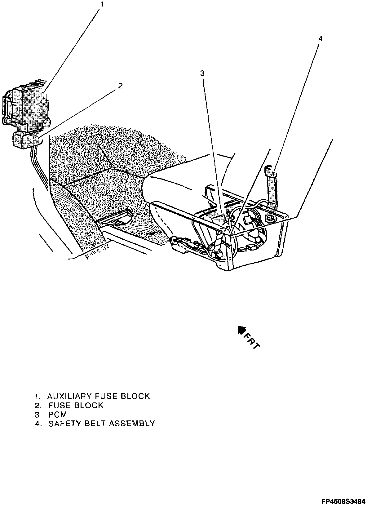 Factory diagram — Engine Control Module
