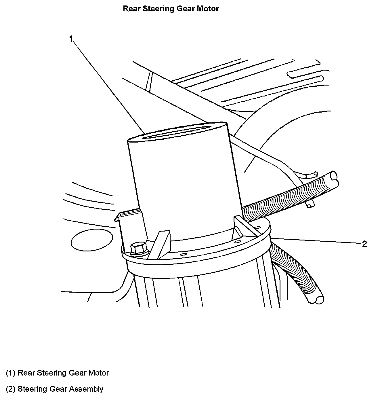 Factory diagram — Steering Gear