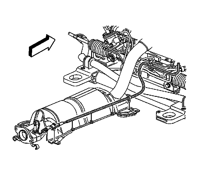 Factory diagram — Catalytic Converter