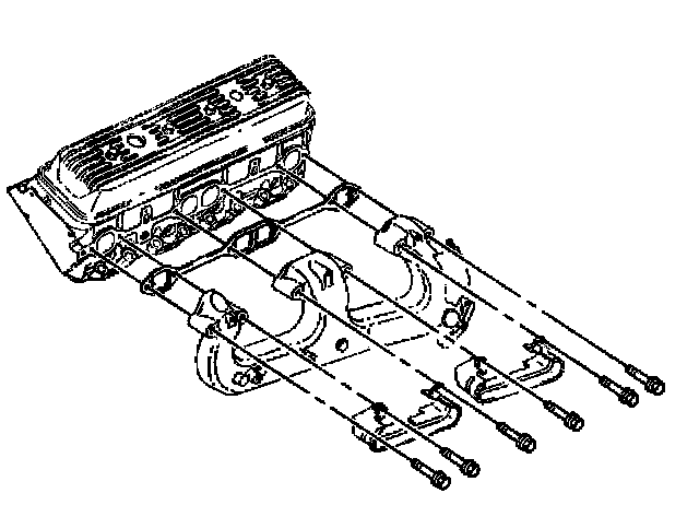 Factory diagram — Exhaust Manifold