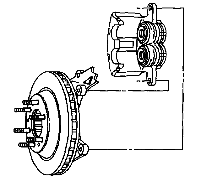 Factory diagram — Brake Caliper