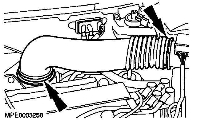 Factory diagram — Throttle Cable/Linkage