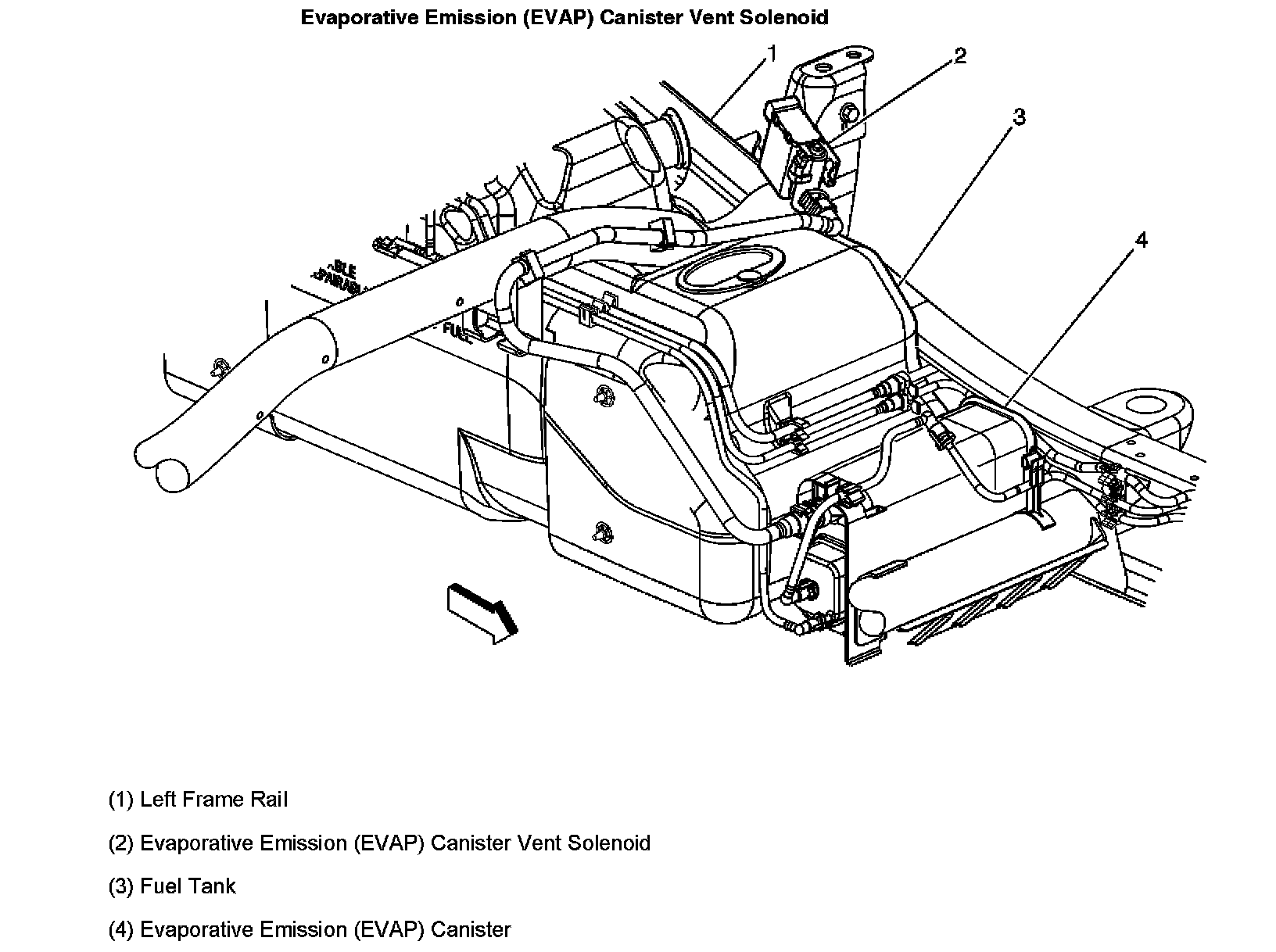 Factory diagram — Canister Vent Valve