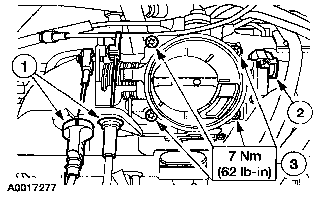 Factory diagram — Throttle Body