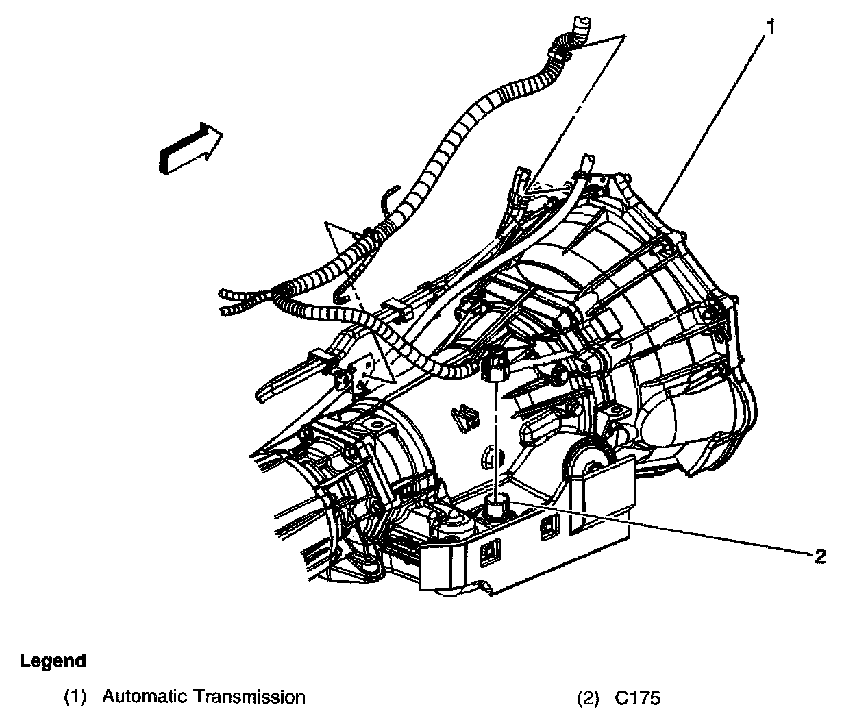 Factory diagram — Pressure Regulating Solenoid