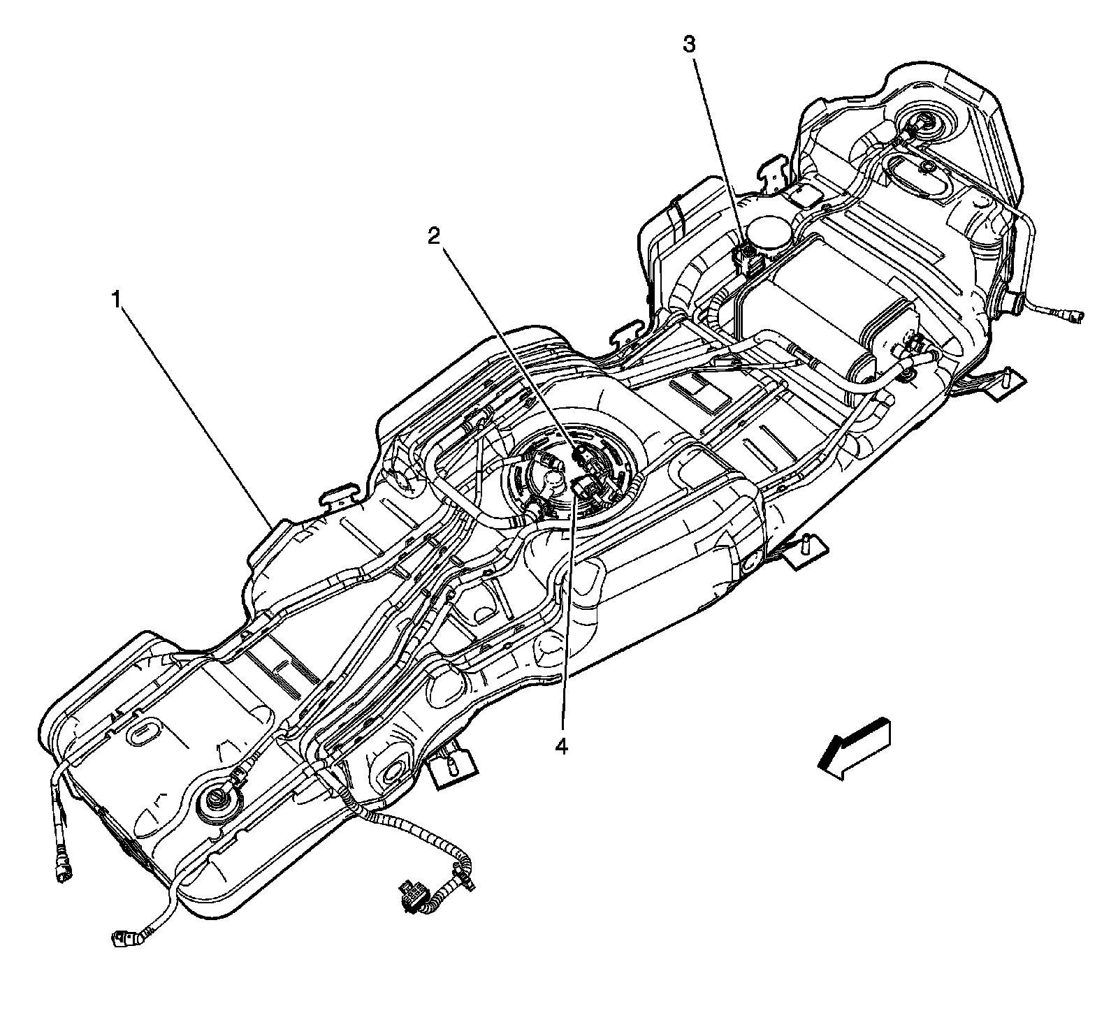 Factory diagram — Fuel Tank