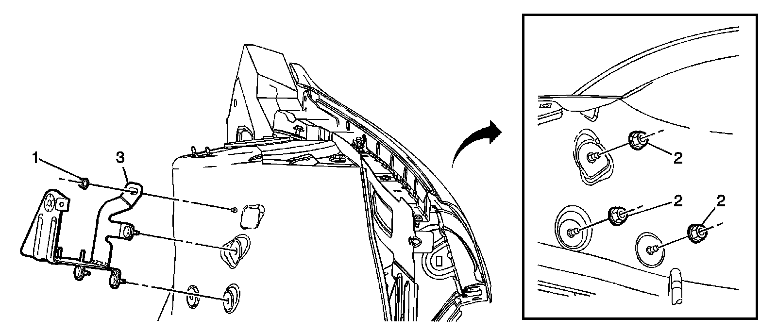 Factory diagram — Hydraulic Control Assembly - Antilock Brakes