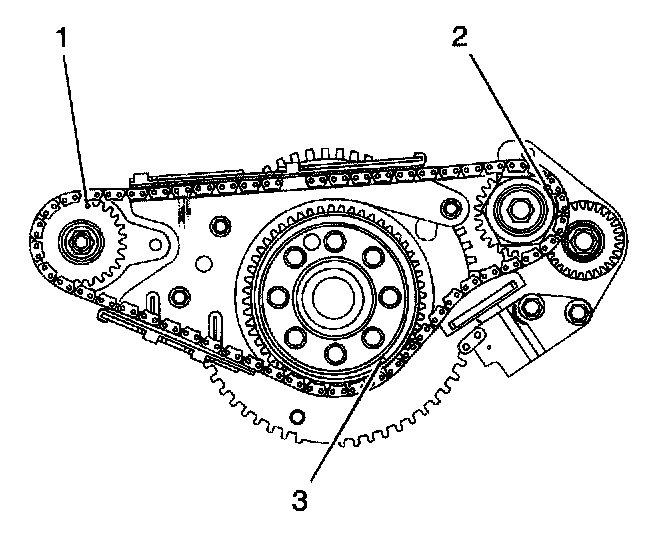 Factory diagram — Balance Shaft Chain Tensioner