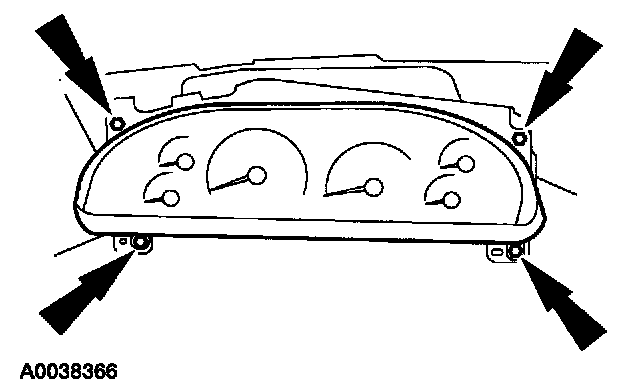 Factory diagram — Instrument Cluster / Carrier