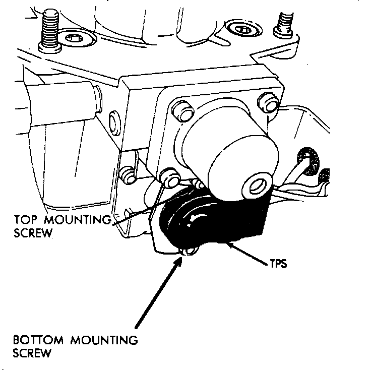 Factory diagram — Throttle Position Sensor