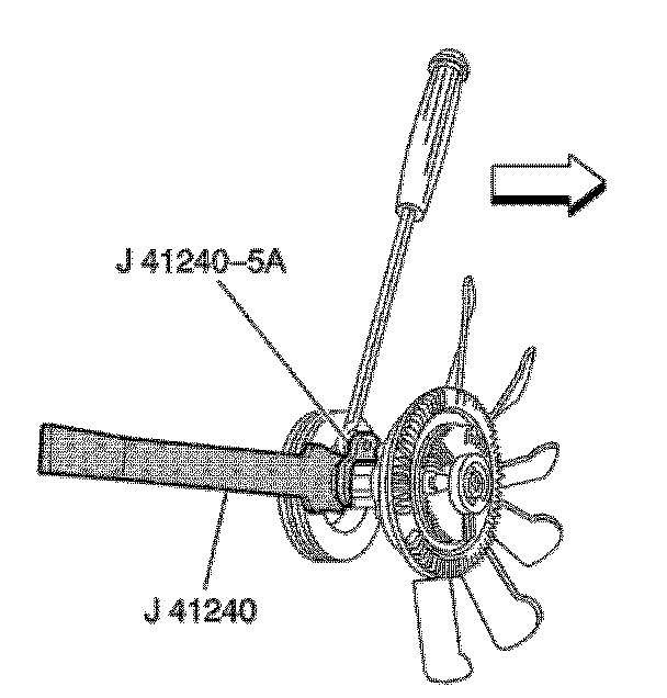 Factory diagram — Fan Clutch