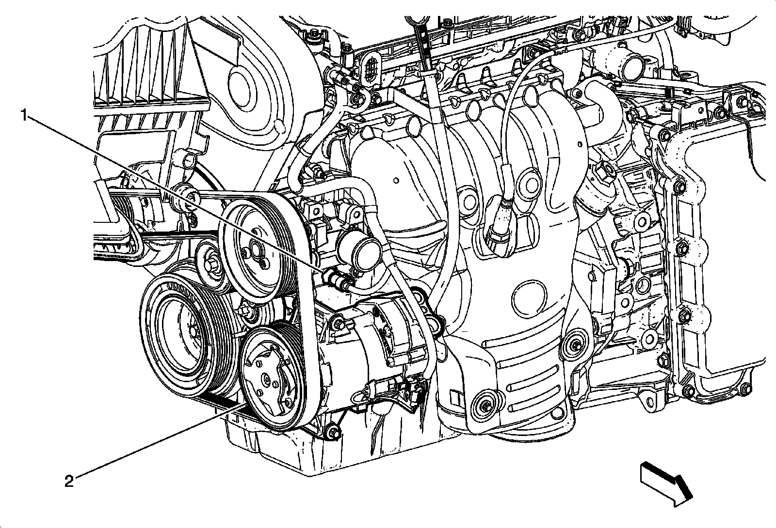 Factory diagram — Compressor Control Valve Assembly