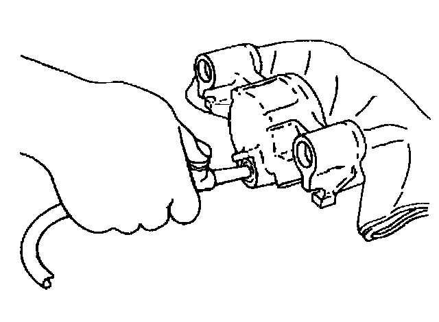 Factory diagram — Brake Caliper