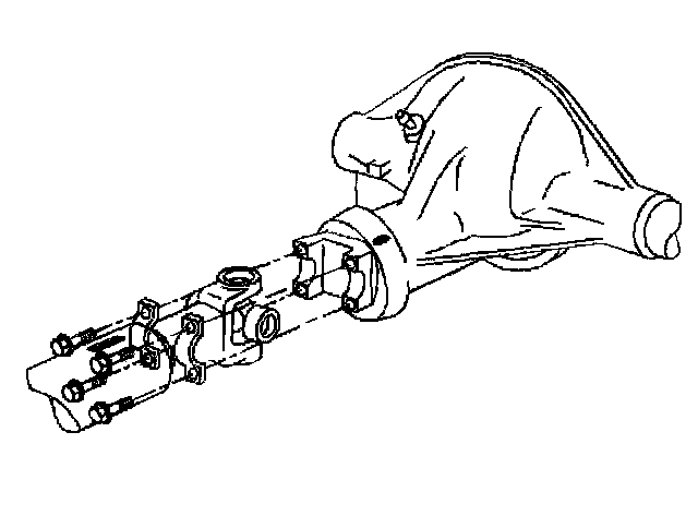 Factory diagram — Drive/Propeller Shaft