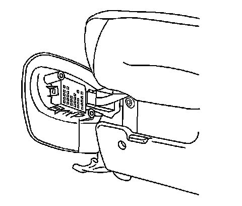 Factory diagram — Power Seat Switch